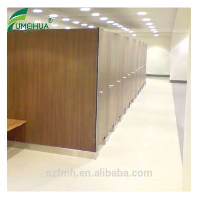 hpl toilet partition and shower material with nylon accessories